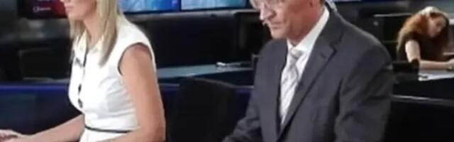 Pogledajte u čemu je poznati voditelj vodio Dnevnik! Od struka nadole ništa nije "normalno"