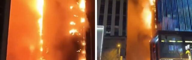 Horor u Kini: Buknuo požar u soliteru, troje mrtvih, 23 povređenih