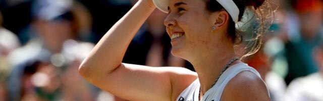 Linda Noskova i Marta Kostjuk u polufinalu Vimbldona