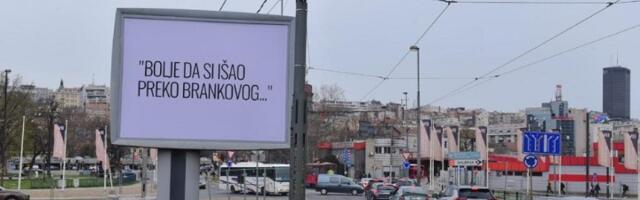 Neobični natpisi širom Beograda...