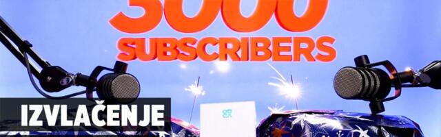 Izvučeni dobitnici Giveaway-a za 3K pretplatnika na YouTube-u!