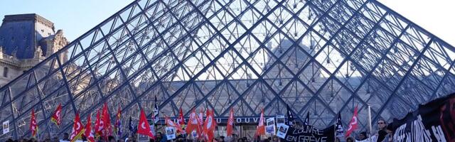 Luvr zatvoren zbog štrajka zaposlenih