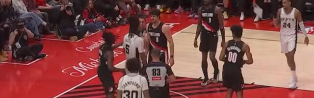 OZBILJNA FRKA NA TERENU! Avdija pobesneo, malo je falilo da izbije tuča (VIDEO)