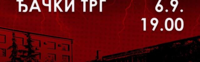 Pod sloganom – Marš sa Kampusa, večeras protest na Đačkom trgu u Kragujevcu