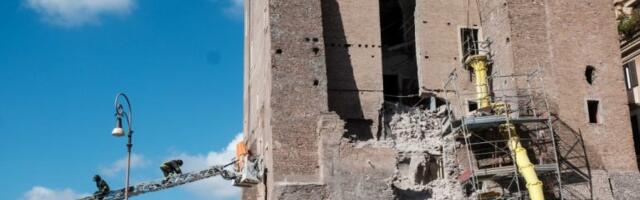 PREMINUO RADNIK NAKON URUŠAVANJA KULE GROFOVA U RIMU! 11 sati bio zarobljen ispod ruševina!