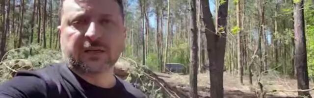 (VIDEO) Zelenski pobegao u šumu?! Javio se šokantnom porukom za Rusiju i ceo svet: Upravo na ovom mestu...