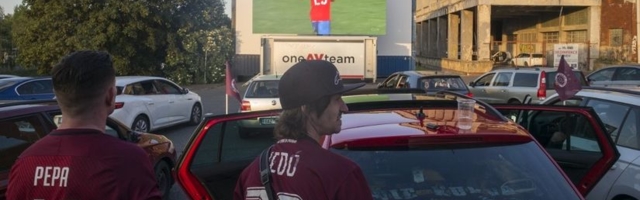 Navijači Sparte "osedeli", kako im tim igra nije ni čudo