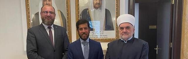 Predsjednik Mešihata sa ambasadorom Katara