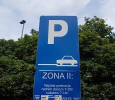 U sredu zatvoren parking u Omladinskoj ulici