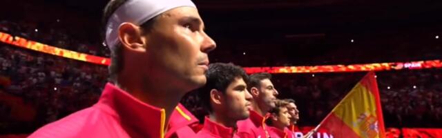 Nadal u suzama! Rafa zaplakao tokom intoniranja himne Španije! (VIDEO)