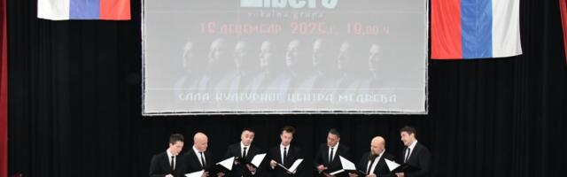 Održan koncert Veteranske folklorne grupe u Medveđi i vokalnog sastava „Libero“ iz Leskovca