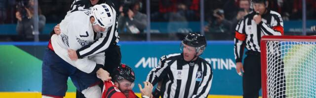 Sevale su pesnice na ledu: Prva tuča na Olimpijskim igrama posle 28 godina! /VIDEO/