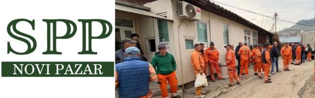 SPP NP: Hitno riješiti probleme radnika JKP Gradska čistoća u Novom Pazaru