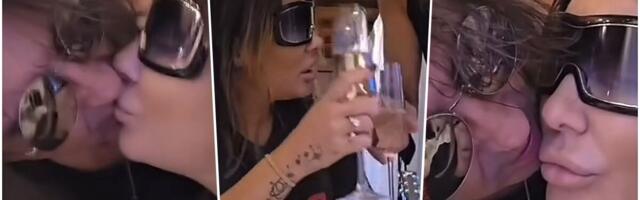 ANA NIKOLIĆ OBJAVILA NOVE SNIMKE VERIDBE SA RALETOM! Pljušte poljupci uz proseko - Od mog "da" do oltara s kretenom Sraletom put je dug (FOTO)