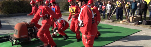 Vatrogasno takmičenje u Užicu: Najmlađi takmičar imao je šest godina, a najstariji preko 60 (VIDEO)