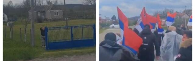 "ŽIVELA SRBIJA!" Podrška naroda za srpske heroje sa Kosova i Metohije koji pešače ka Beogradu (VIDEO)