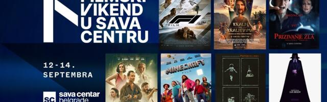 Plava dvorana donosi nezaboravan filmski vikend: Spektakl na najvećem platnu u regionu