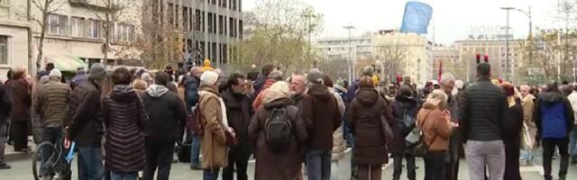 „Pravda je slepa, pravosuđe nije“: Održan protest sudija i tužilaca protiv političkih pritisaka