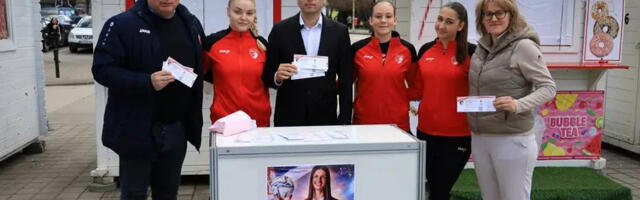 Grad i sportski kolektivi ujedinjeni u podršci Mariji Vuković