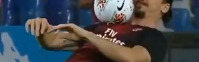 Sve ima rok trajanja, samo je ZLATAN "VANVREMENSKI"! Ibrahimović je ovim potezom ponovo oduševio sve ljubitelje fudbala! /VIDEO/