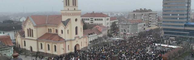 Arhiv javnih skupova objavio procene: Koliko ljudi je bilo na protestima u Zrenjaninu i Žitištu
