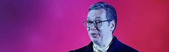 „Narod hoće nas, studenti slušajte svog predsednika, a vas što ste pokušali obojenu revoluciju uništiću u celom svetu!“