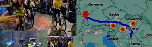 Ne zna ni zbog čeka je tu! Gospodin došao da dočeka studente u Strazburu, pa se pogubio! (VIDEO)