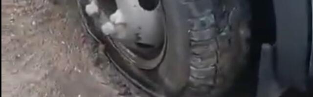 Zbog prevoza studenata dobio PRETNJE, a onda su mu i ISEKLI GUME (VIDEO)