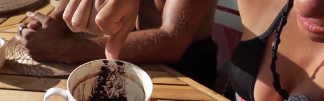 "Crna osoba, pun krug i šapica" - Voditeljki Kristini gledali u šolju, evo šta su joj sve videli (VIDEO)