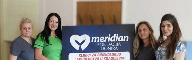 Meridian fondacija donirala vredan aparat Klinici za ginekologiju i akušerstvo u Kragujevcu