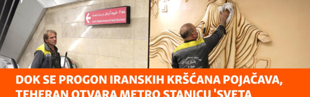 Dok se progon iranskih kršćana pojačava, Teheran otvara metro stanicu 'Sveta Marija'