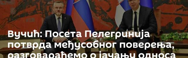 Вучић: Посета Пелегринија потврда међусобног поверења, разговараћемо о јачању односа