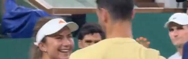 Đoković stigao na prvi turnir posle AO, izašao na teren i gledao ka nebu, a onda sreo predivnu Srpkinju