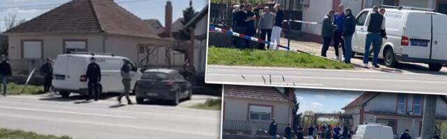 Ovo je mesto strave u Surčinu: Mladić ubio muškarca, ukrao žrtvi auto, a onda se zakucao u krst (FOTO/VIDEO)