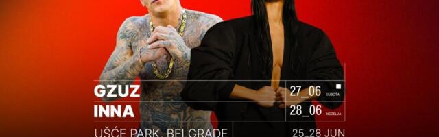 Svetske zvezde u Beogradu: Boginja dance-pop zvuka INNA i rep fenomen GZUZ stižu na BELGRADE MUSIC WEEK 26