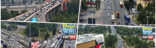 KAKO TRENUTNO IZGLEDA JUTARNJI ŠPIC U BEOGRADU: Evo gde se stvaraju zastoji, a gde nema žive duše (FOTO)