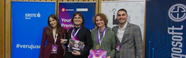 Mladi inovatori iz Niša aplikacijom koja kroz igru uči o upravljanju novcem pobedili na „DigiEduHack“ takmičenju