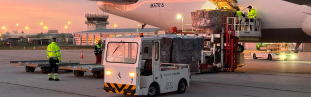 Novi rekord u kargo transportu na niškom aerodromu