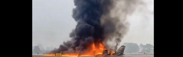 Више погинулих у паду авиона приликом слетања у Северној Каролини (видео)