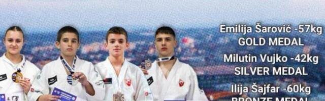 ZVEZDINA MLADOST DOMINIRA EVROPOM Nastavljena dominacija crveno-belih mladih džudista na međunarodnoj sportskoj sceni