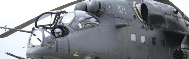 Борбена обука пилота хеликоптера Војске Србије