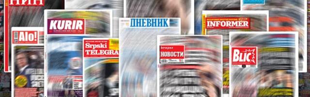 Dnevna štampa za četvrtak, 18. jun