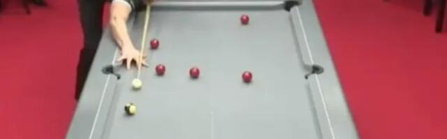 Profesionalni igrač bilijara oborio sve rekorde i rešio partiju za manje od pola minuta