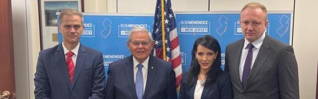 Đilas i saradnici na sastanku sa senatorom Menendezom!