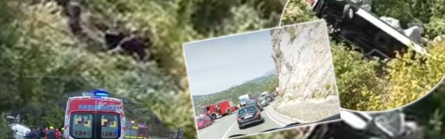 Čula sam vrisku putnika, a onda smo pali! Oglasila se devojka koja je povređena u nesreći kod Cetinja: Tokom tumbanja sam ispala...