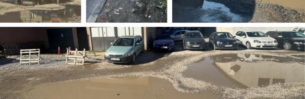 Centar grada u baltu: Pazarci traže uređen parking koji svakodnevno plaćaju