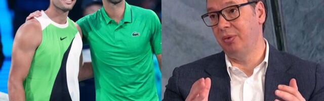 Vučića pitali za koga navija u finalu AO, za Đokovića ili Alkaraza: Ovaj odgovor je čekala cela Srbija!
