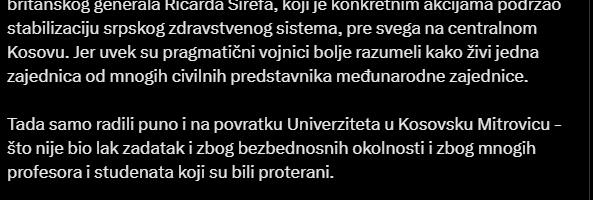 Rada Trajković: Ovih dana srpsko zdravstvo i obrazovanje opet su na meti na Kosovu