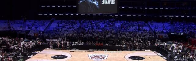 Muk na finalu ABA lige! Partizan i Dubai odali počast Edinu Avdiću (VIDEO)