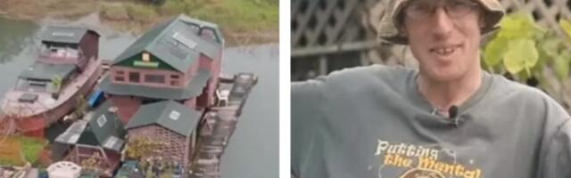 Izgradio samoodrživo plutajuće ostrvo od recikliranih materijala